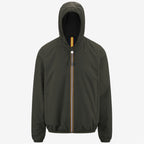 JACQUES DOUBLE RIPSTOP - Vestes - Court - Homme - Green Blk-Black Pure