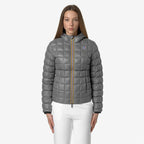 LILY THERMO PLUS.2 DOUBLE - Vestes - Court - Femme - Black Pure-Grey Smoked