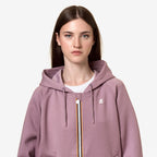 LYDIE LIGHT SPACER - Polaire - Veste - Femme - Violet Dusty