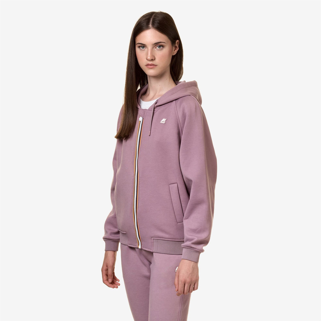 LYDIE LIGHT SPACER - Polaire - Veste - Femme - Violet Dusty