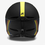 FAITO K-Way - Casques - Casque - Unisexe - BLACK P-YELLOW-ORANGE-BLUE