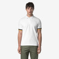 VINCENT PIQUE SLIM - Polos - Polo - Homme - White