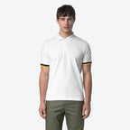 VINCENT PIQUE SLIM - Polos - Polo - Homme - White