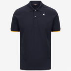 VINCENT PIQUE SLIM - Polos - Polo - Homme - Blue Depth
