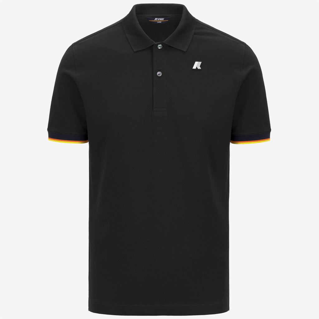 VINCENT PIQUE SLIM - Polos - Polo - Homme - Black Pure