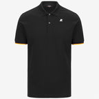 VINCENT PIQUE SLIM - Polos - Polo - Homme - Black Pure