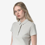 AMEDEA PIQUE SLIM - Polos - Polo - Femme - BEIGE LT
