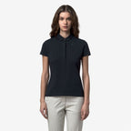 AMEDEA PIQUE SLIM - Polos - Polo - Femme - Blue Depth