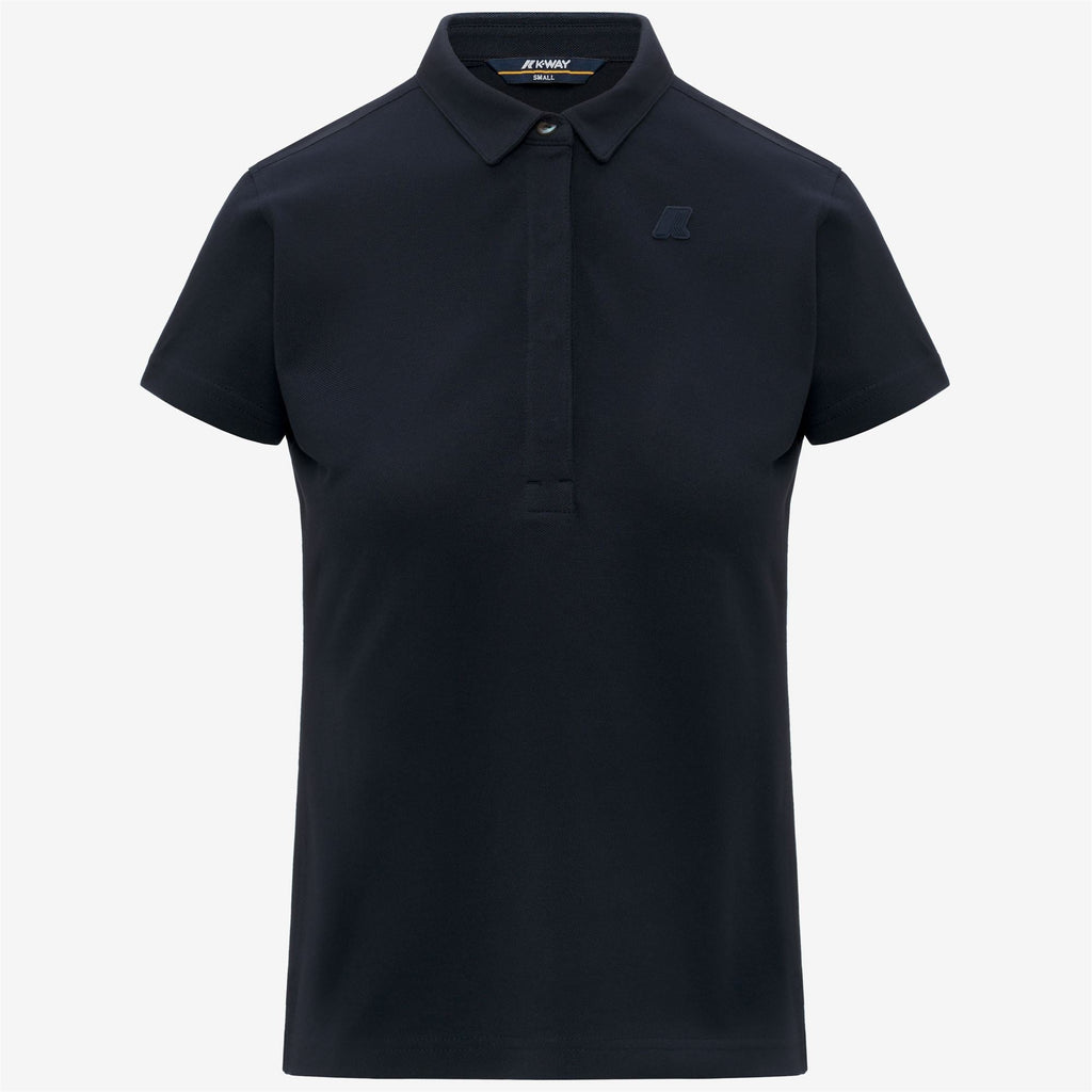 AMEDEA PIQUE SLIM - Polos - Polo - Femme - Blue Depth