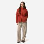 SELENE DIAMOND QUILTED WARM - Vestes - Milieu - Femme - Red Dk Chili