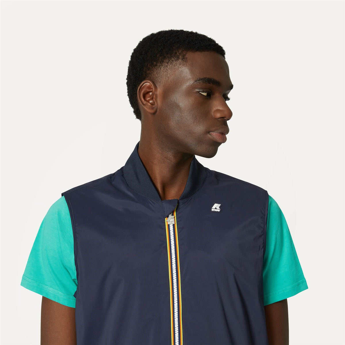 VALLY STRETCH NYLON JERSEY - Vestes - Court - Homme - Blue Depth