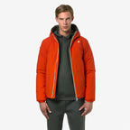 JACK ST WARM DOUBLE - Vestes - Court - Homme - Orange P-Green B