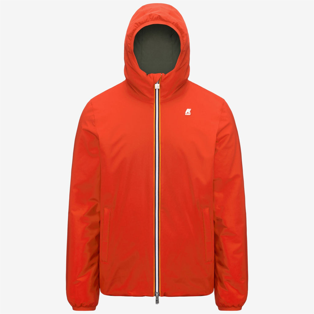 JACK ST WARM DOUBLE - Vestes - Court - Homme - Orange P-Green B