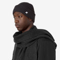 BRICE CARDIGAN STITCH WOOL - Couvre-chef - Chapeau - Unisexe - Black Pure Melange