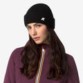 BRICE CARDIGAN STITCH WOOL - Couvre-chef - Chapeau - Unisexe - Black Pure