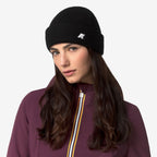 BRICE CARDIGAN STITCH WOOL - Couvre-chef - Chapeau - Unisexe - Black Pure