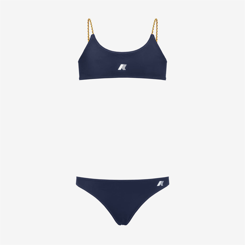 P. SCARLETT DOUBLE BEACH - Maillots de bain - Bikini - Fille - Blue Depth-Violet Sheer