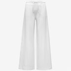 LOYRE INTERLOCK - Pantalon - Pantalons de sport - Femme - White-White