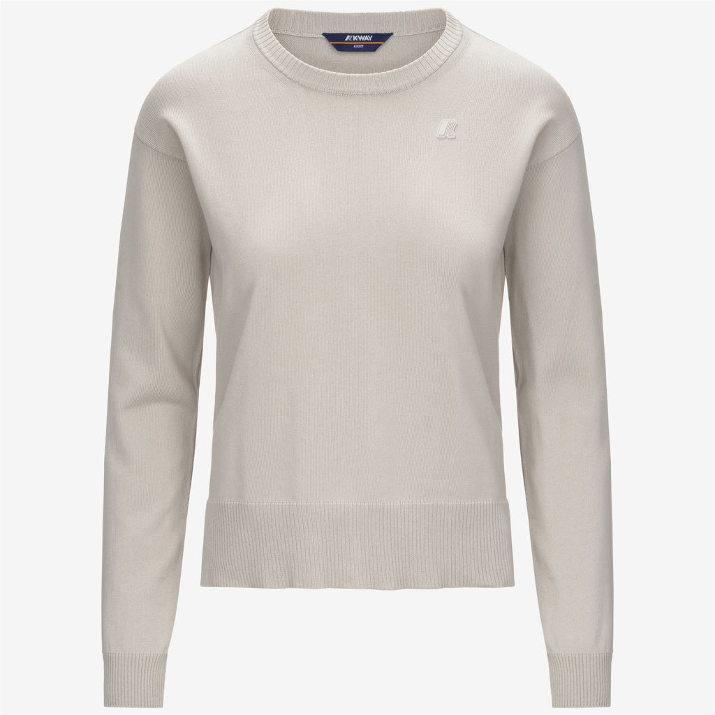 DOMITINE COTTON PS - Maille - Pull-over - Femme - BEIGE LT