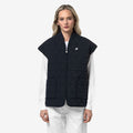 SALOIRE DIAMOND QUILTED WARM AF - Vestes - Gilet - Femme - Blue Depth