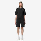 LOZANY INTERLOCK - Polos - Polo - Femme - Black Pure-Black Pure