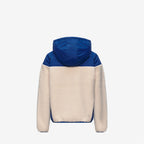 P. SAMSON 4.0 ORSETTO - Polaire - Sweat à capuche zippé intégral - Enfant unisexe - Blue Royal Marine-White Tofu