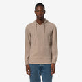 ARZEL FLEECE STITCH - Maille - Pull - Homme - Beige Plaza