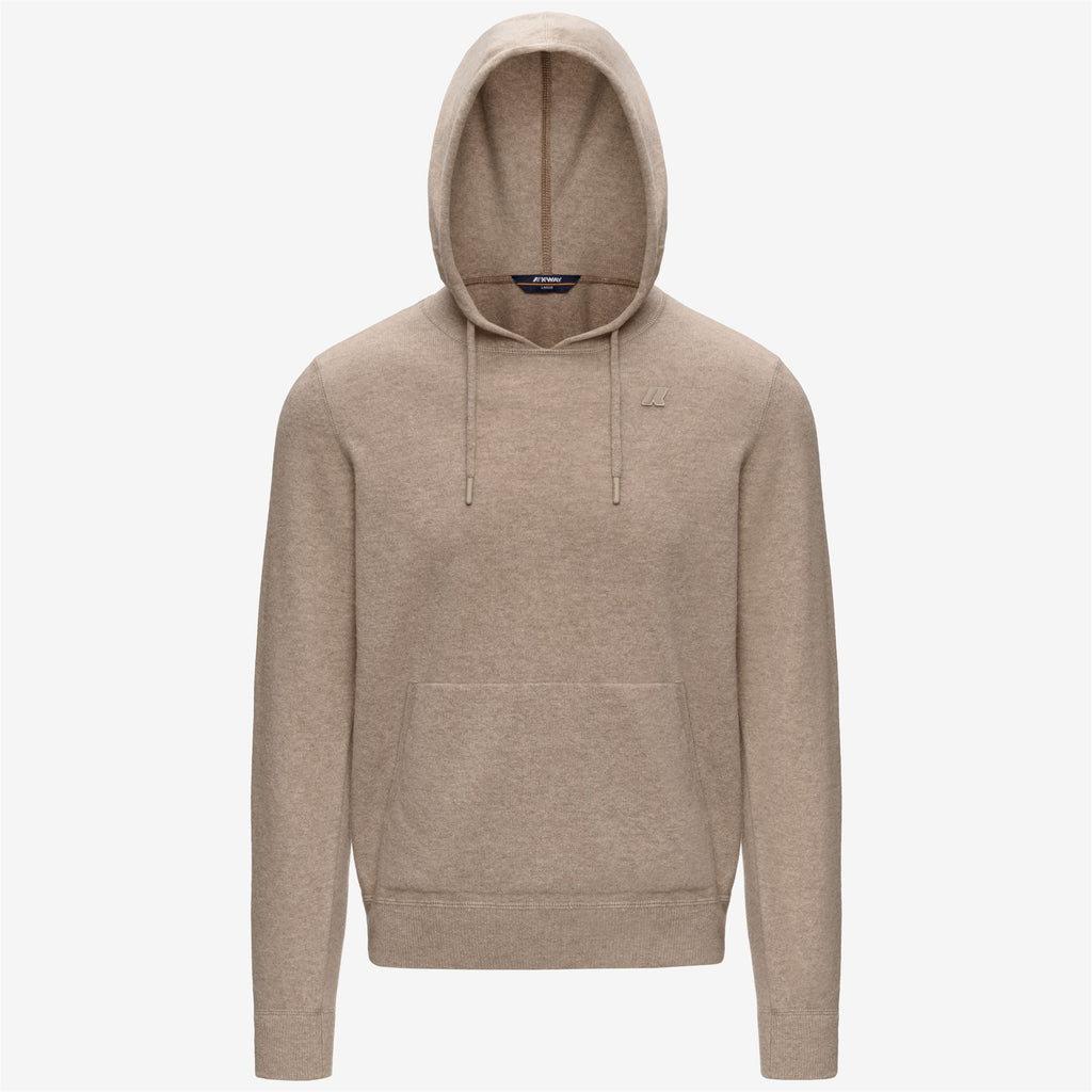 ARZEL FLEECE STITCH - Maille - Pull - Homme - Beige Plaza