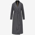 JORANCE 3L WOOL GRISAILLE - Vestes - Long - Femme - Grey Shadow Dk GRISAILLE