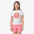 P. MELIS CORAIL JERSEY - T-shirts et hauts - T-shirt - Fille - White-White