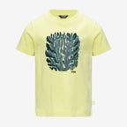 P. MELIS CORAIL JERSEY - T-shirts et hauts - T-shirt - Fille - Yellow Lime