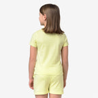 P. MELIS CORAIL JERSEY - T-shirts et hauts - T-shirt - Fille - Yellow Lime