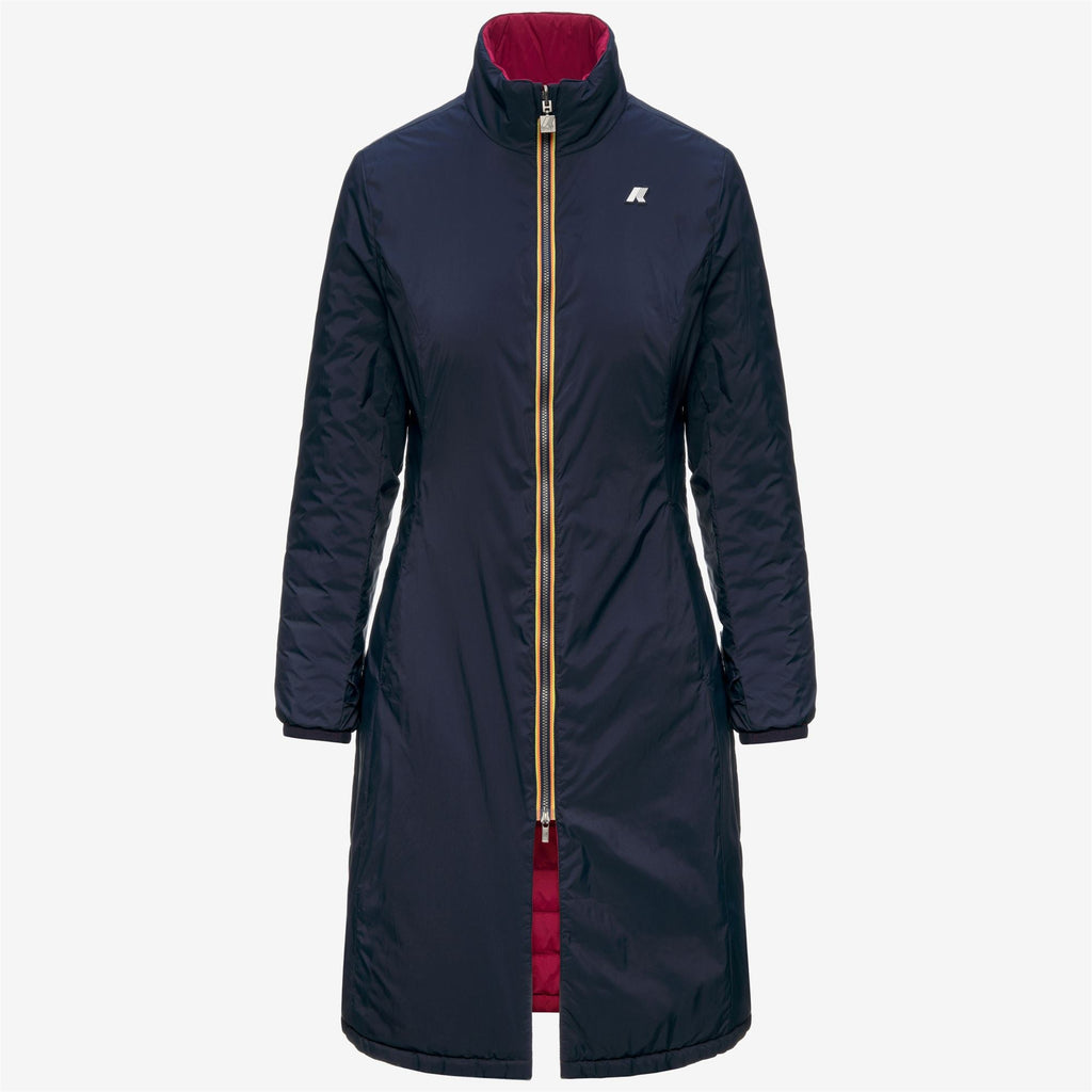 MIRANDA 3IN1 - Vestes - Long - Femme - Blue Depth-Red Dk