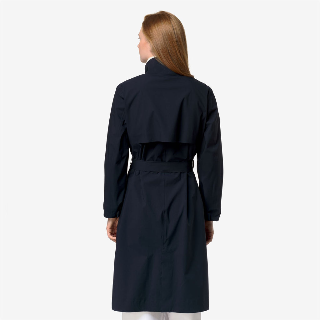 MIRANDA 3IN1 - Vestes - Long - Femme - Blue Depth-Red Dk