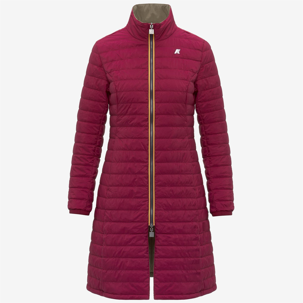 MIRANDA 3IN1 - Vestes - Long - Femme - Green Army-Red Dk