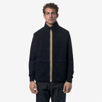 YANNICK SHERPA POLAR DOUBLE - Polaire - Gilet - Homme - Blue Depth-Blue Depth