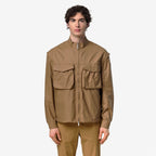 ORIAN NATURAL BLEND - Vestes - Court - Homme - BROWN BISTRE COMBO-Brown Bistre