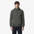 JOACHIM BONDED - Vestes - Court - Homme - GREEN BLACKISH -Blue Depth