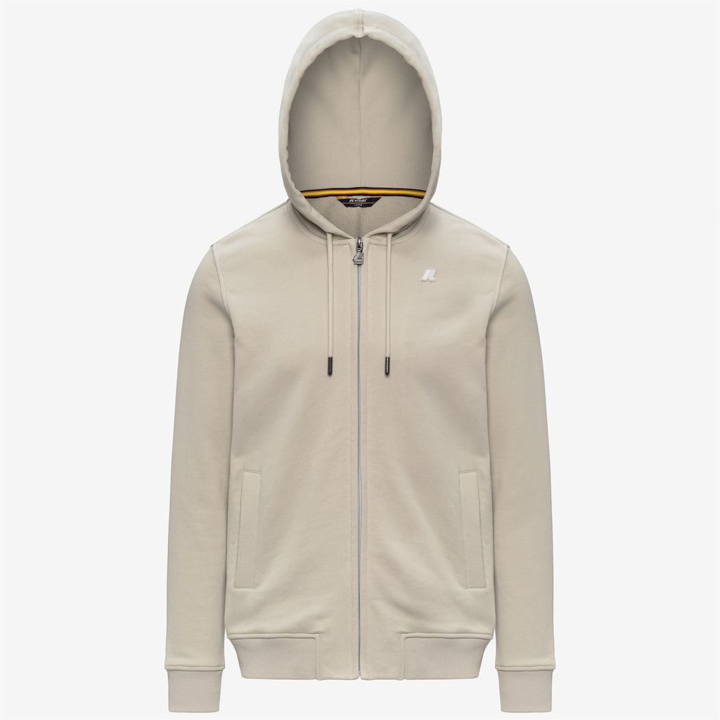 ANTHONY FRENCH TERRY - Polaire - Veste - Homme - BEIGE LT