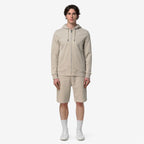 ANTHONY FRENCH TERRY - Polaire - Veste - Homme - BEIGE LT