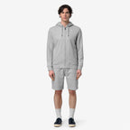 ANTHONY FRENCH TERRY - Polaire - Veste - Homme - GREY MID MEL