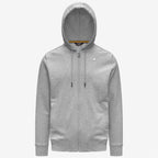 ANTHONY FRENCH TERRY - Polaire - Veste - Homme - GREY MID MEL