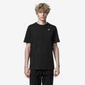 ODOM JERSEY PEACH - T-shirts et hauts - T-shirt - Homme - Black Pure-Black Pure