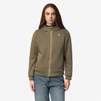 DEVA LIGHT SPACER FUR DOUBLE - Polaire - Veste - Femme - Green Army-Fur