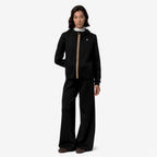 DEVA LIGHT SPACER - Polaire - Sweat à capuche zippé intégral - Femme - Black Pure-Black Pure