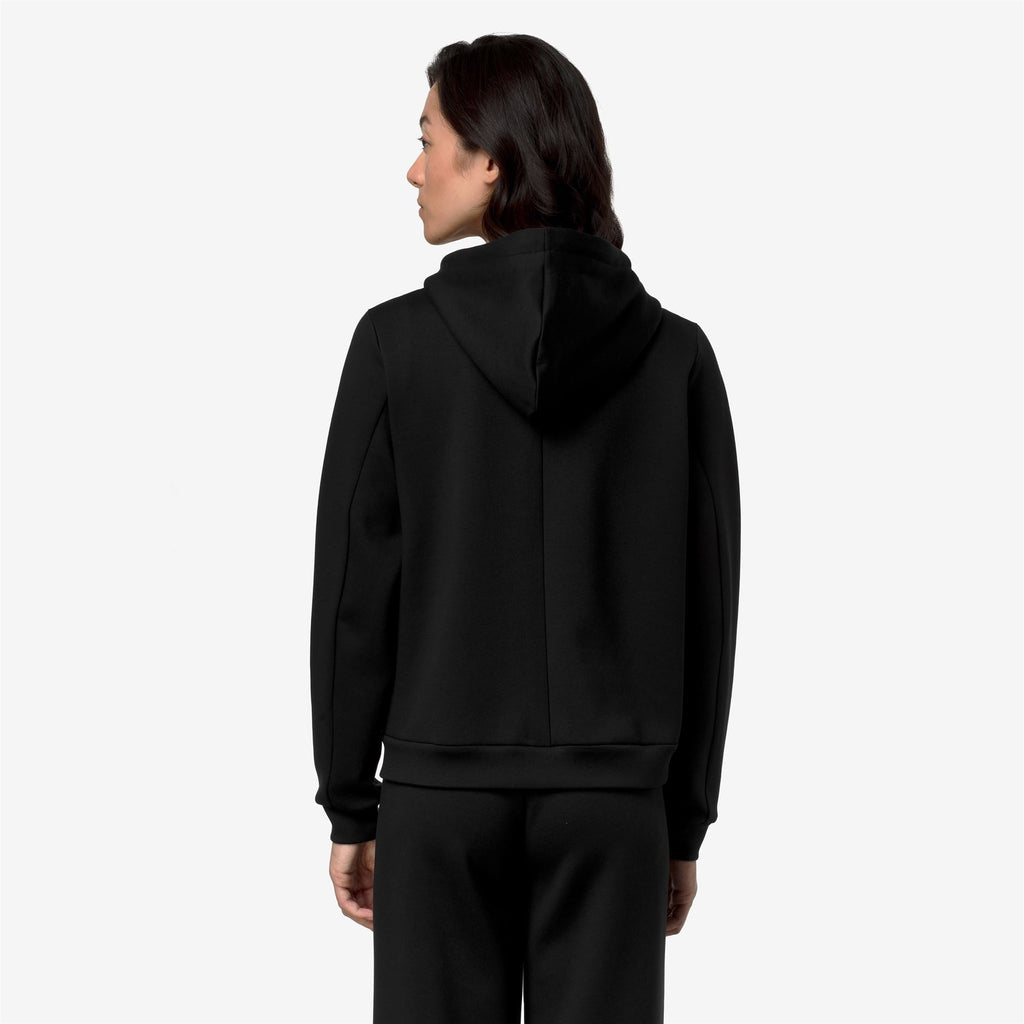 DEVA LIGHT SPACER - Polaire - Sweat à capuche zippé intégral - Femme - Black Pure-Black Pure