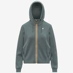 DEVA LIGHT SPACER - Polaire - Sweat à capuche zippé intégral - Femme - Green Balsam