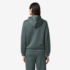 DEVA LIGHT SPACER - Polaire - Sweat à capuche zippé intégral - Femme - Green Balsam