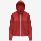DEVA LIGHT SPACER - Polaire - Sweat à capuche zippé intégral - Femme - Red Dk Chili