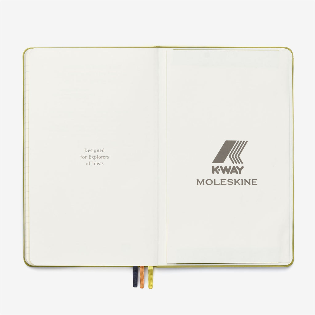 NOTEBOOK MOLESKINE FOR K-WAY - Carnet - Cahier - Unisexe - Green Moss